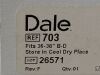 DALE Post-Surgical Bra Large  703  Exp.2025-08 - 2027-01  (Y12)