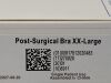 DALE Lot of 2 Post-Surgical Bra  705oo   Exp.2025-06 to 2028-08  (Y12) Post-Surgical Bra