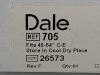 DALE Lot of 2 Post-Surgical Bra  705oo   Exp.2025-06 to 2028-08  (Y12) Post-Surgical Bra