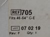 DALE Lot of 3 Post-Surgical Bra XX-Large  705  Exp.2024-10  (Y12) Post-Surgical Bra
