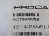 PROCARE 12"4-Panel Binder  79-89090  (Y9) 12