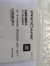 PROCARE Lot of 2 12"4-Panel Binder  79-89091  (Y9) 12