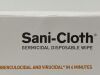 PDI Box of 40 Sani-Cloth  H58195   Exp.2025-02  (Y7/Y39) Sani-Cloth