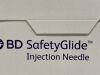 BD Box of 50 SafetyGlide Injection Needle  305918   Exp.2028-01  (Y7) SafetyGlide Injection Needle