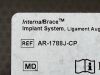 ARTHREX Internal/Brace  AR-1788J-CP   Exp.2024-05  (Y5) Internal/Brace
