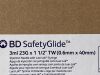 BD Box of 50 SafetyGlide  303326   Exp.2028-06  (Y5) SafetyGlide