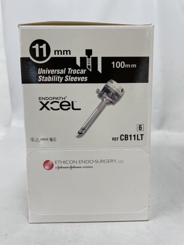 ETHICON CB11LT Endopath Xcel Universal Sleeve Trocar, 11 dia. x 100 mm Length