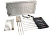 ACROMED 2029T-IA Cobb Curette Set w/ Wallie-Heinig Instrument Case Surgical Instruments