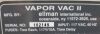 ELLMAN VAPOR VAC II SMOKE EVACUATOR