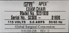 SMR APEX, S231000 EXAM CHAIR