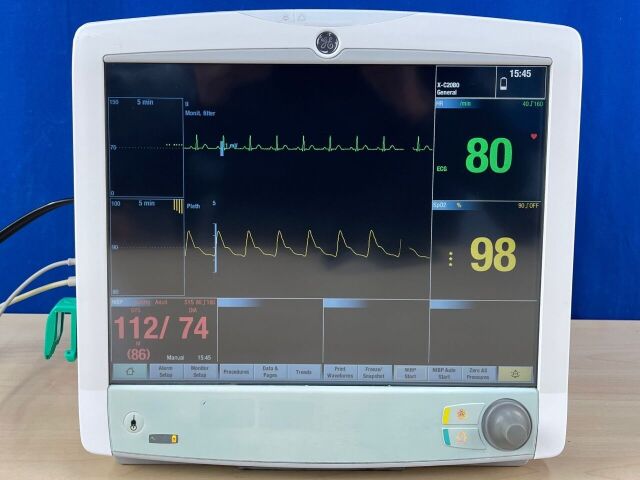 GE B650 Patient Monitor  YOM: 2012 Monitor