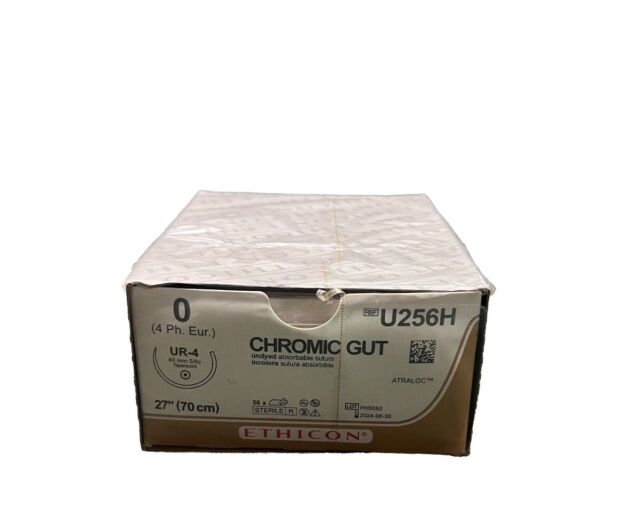 ETHICON U256H Chromic Gut 0