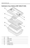 STRYKER 5400-277-000 CORE Sterilization Case, Size Medium