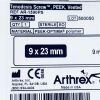 ARTHREX REF AR-159OPS PEEK TENODESIS SCREW, VENTED 9MM X 23MM,  EXP 2020/06