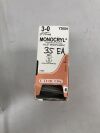 ETHICON Y305H Monocryl Violet Monofilament, 27in length, RB-1 needle