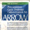 ARROW REF AI-01600, Percutaneous Cavity Drainage Catheterization Set, EXP 2024-02