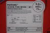 BOSTON SCIENTIFIC 3917109047 Mustang  Over-The-Wire  PTA Balloon Dilatation Catheter  6F x 9.0mm x 40mm x 75cm