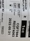 BARD Conquest 40  CQF7564   Exp.2022-05  (Z1) Conquest 40