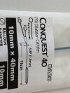 BARD Conquest 40  CQF75104  Exp.2022-09  (Z1) Conquest 40