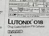 BARD LUTONIX 018 Drug Coated Balloon PTA Catheter LX1813061005F  Exp.2026-09  (Y22) Lutonix 018