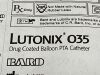 BARD Lutonix 035  LX35751240V   Exp.2024-11  (Y22) Lutonix 035