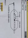 ABBOTT Amplatzer Sizing Balloon II  9-SB-034  Exp.2024-06  (Y21) Amplatzer Sizing Balloon II