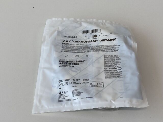 KCI V.A.C. Granufoam Dressing  M8275053   Exp.2027-01  (Y18/Y58) V.A.C. Granufoam Dressing