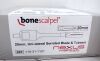 MISONIX 110-31-1121 Nexus Bone Scalpel 20mm Unilateral Serrated Blade & Tubeset (Expired 2024/04)