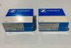 ZIMMER Lot of 2 5988-04-29 / 5988-06-39 NexGen Tibial Half Block Augments RL / LM Size 4 & LL / RM Size 6 20mm