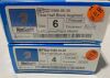 ZIMMER Lot of 2 5988-04-29 / 5988-06-39 NexGen Tibial Half Block Augments RL / LM Size 4 & LL / RM Size 6 20mm