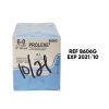 ETHICON REF 8606G PROLENE (Polypropylene) Suture, 6-0 (0.7 metric) 18" (45 cm), P-1, EXP 2021/10