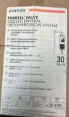 AVANOS 20-4100 FARREL VALVE CLOSED ENTERAL DECOMPRESSION SYSTEM