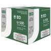BD 326730 U-500 Insulin Syringe 0.5ML 0.25MM X 6MM (500/CS)