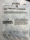 KCI M8275045 V.A.C Simplace Ex Dressing, Medium, 17.4cm length x 14.7cm width