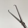 JARIT 615-152 Tenaculum Forcep w/Ratchet, Single Tooth, Insulated, 5mm, 13-3/4