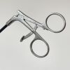JARIT 615-152 Tenaculum Forcep w/Ratchet, Single Tooth, Insulated, 5mm, 13-3/4