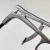 JARIT 615-152 Tenaculum Forcep w/Ratchet, Single Tooth, Insulated, 5mm, 13-3/4