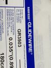 TERUMO Glidewire  GR3503 Exp.2024-01  (Y51) Glidewire