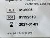 HEARTLAND H/S Catheter 5  61-5005  Exp.2027-01  (Y48) H/S Catheter 5