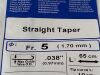 TERUMO Glidecath Straight Taper Fr.5 Angiographic Catheter  CG505  Exp.2024-08  (Y47/Z9) Straight Taper