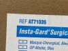 CARDINAL HEALTH Box of 300 Insta-Gard Surgical Mask, Blue  AT71035  Exp.2025-04  (Y45) Insta-Gard Surgical Mask, Blue