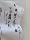 BD Lot of 3 Secondary Set  10016073 Exp.2025-10 to 2027-08  (T9/Y32) Secondary Set