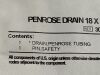CARDINAL HEALTH Box of 10 Penrose Drain  30416-025  Exp.2026-04  (Y32) Penrose Drain