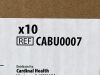 CARDINAL HEALTH Box of 10 Commode Bucket with Lid  CABU0007  (Y30) Commode Bucket with Lid
