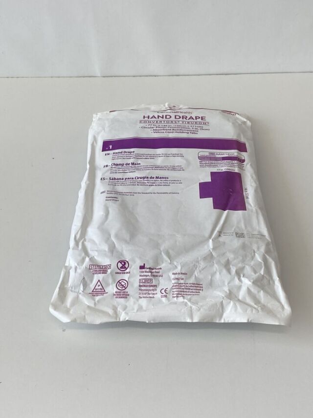 CARDINAL HEALTH Lot of 3 Hand Drape  29427  Exp.2025-07  (Y28) Hand Drape