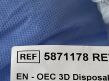 TIDI OEC 3D Disposable Drape Kit  5871178  Exp.2026-12 & 2027-05  (Y27) OEC 3D Disposable Drape Kit