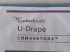 CARDINAL HEALTH Lot of 76 U-Drape  8476  Exp.2025-01  (Y26) U-Drape