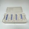 V. MUELLER Shadow-Line Spinal Retraction System's Case W/ Insert (TWO) Surgical Cases