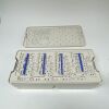 V. MUELLER Shadow-Line Spinal Retraction System's Case W/ Insert (TWO) Surgical Cases