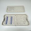 V. MUELLER Shadow-Line Spinal Retraction System's Case W/ Insert (TWO) Surgical Cases
